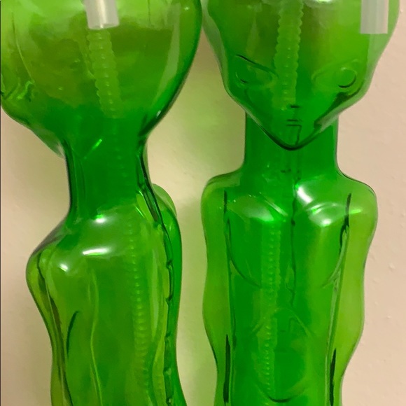 Extra Large Alien Water Bottle -Whirley SOLD - Picture 6 of 7
